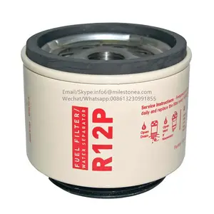 Engine Fuel Water Separator filter R12P FS19627 P551768 for Marine filter
