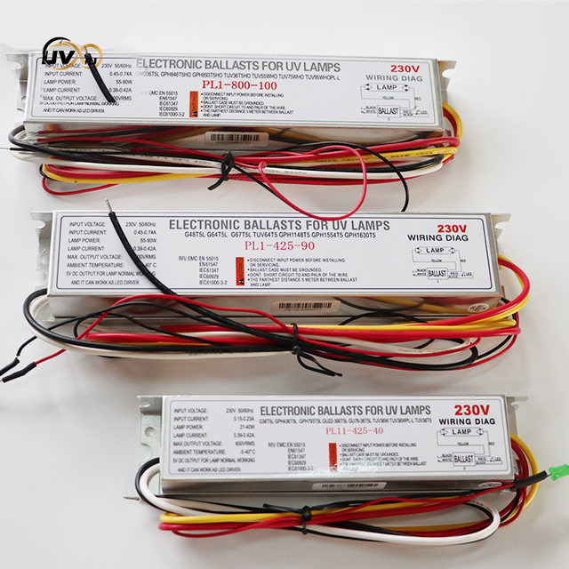 PL1-800-100 100W High Power UV Germicidal Lamp Quick Start Series Ballast Electronic Uv Light Ballasts
