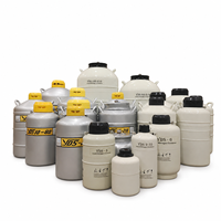 Conteneur de stockage d'azote liquide cryogénique de 10 litres, petit réservoir LN2 DeWalt pour la cryopréservation du sperme et l'utilisation en laboratoire