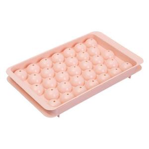Ice Cube Mold 33 Grid Round <b>Sphere</b> Plastic Freezer Safe For Home Use Ice <b>Ball</b> Maker With Lid - Product Image 3