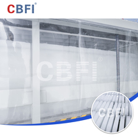 Bloque de Hielo Grande de Aluminio con Enfriamiento por Agua/Aire, de Alta Capacidad y Ahorro de Energía, con Motor PLC Industrial, de Fábrica en Guangzhou