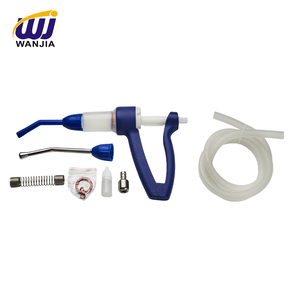 WANJIA 30ml Canule de trempage vétérinaire <span class=keywords><strong>Pistolet</strong></span> de trempage pour vache, mouton, chèvre, bétail - Product Image 1