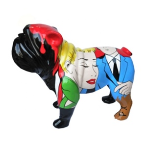 Estatuas de Animales de Resina Pintadas a Mano, Artísticas y Coloridas, Personajes de Películas y TV, Ligeras e Impermeables - Product Image 1