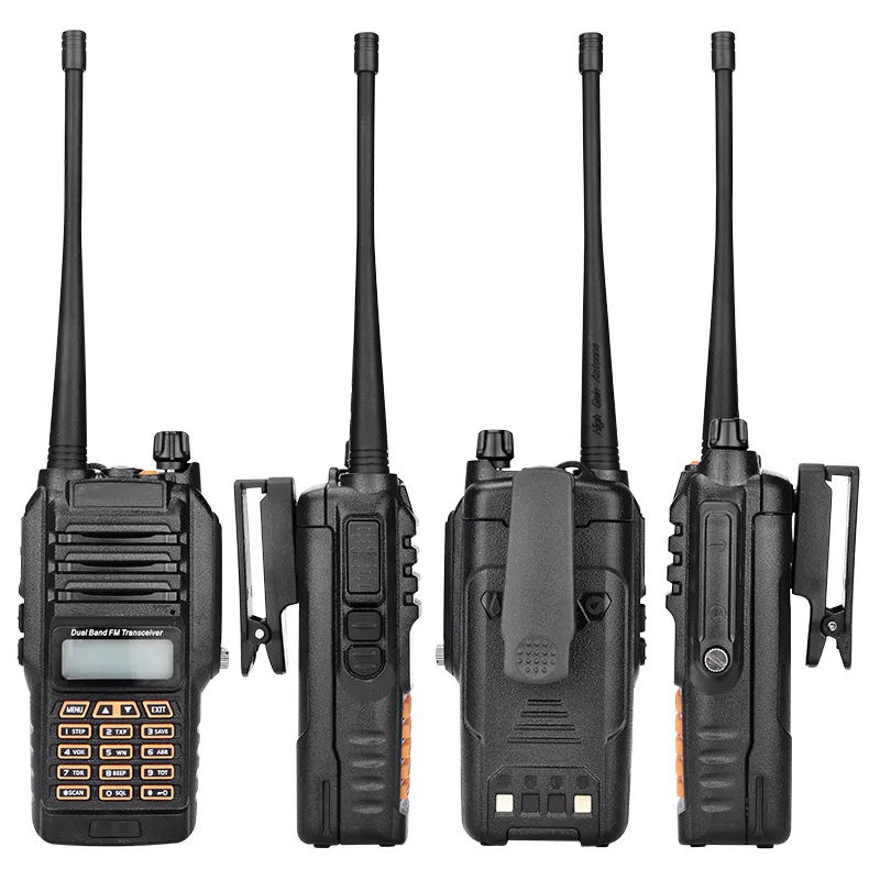 VHF UHF วิทยุความถี่สูง BF UV-9R Plus,วิทยุสื่อสารสองทางยาว10กม. 128ช่อง BAOFENG Walkie Talkie