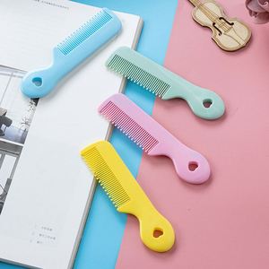 Peigne à cheveux miniature en plastique écologique pour bébé, peigne de poche portable pour la maison, peigne démêlant massant pour enfants - Product Image 2