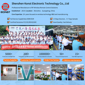 KONST <span class=keywords><strong>4</strong></span> tombol, kontrol jarak jauh kode belajar + penerima <span class=keywords><strong>RF</strong></span> modul 433MHz dengan kontrol lampu pintar WiFi jangkauan 100m - Product Image 5