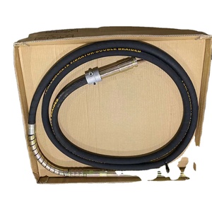 Vibrateur à béton pneumatique de type interne avec tuyau double tressé et pièces structurelles renforcées - Product Image 1