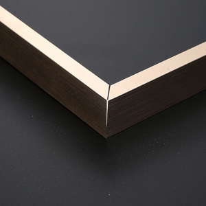 KAIYA Boîte ronde en alliage d'aluminium, cadre de miroir, tréfilage métallique décoratif, cadre en aluminium, cadre de miroir <span class=keywords><strong>photo</strong></span>, <span class=keywords><strong>profil</strong></span> de ligne - Product Image 4