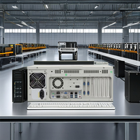 Ordinateur de bureau industriel 1U 2U 4U Rackmount Core i3 i5 i7 2TB ordinateur de contrôle intégré avec système d'exploitation Linux