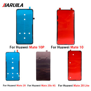 Adhésif de couverture en verre arrière de téléphone portable pour <span class=keywords><strong>Huawei</strong></span> <span class=keywords><strong>Mate</strong></span> 40 30 20 Lite <span class=keywords><strong>10</strong></span> <span class=keywords><strong>Pro</strong></span> boîtier arrière <span class=keywords><strong>batterie</strong></span> autocollant pièces de rechange en gros - Product Image 4