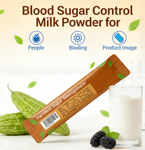 Latte in Polvere OEM per Diabetici con Foglie di Gelso, Melone Amaro, Frutto del Monaco, Inulina Prebiotica per il Supporto della Glicemia, Energia e Immunità - Product Image 2