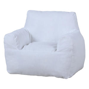Sofá Infantil Ligero y Bonito de Color Blanco, Fácil de Mover, Nuevo Diseño, Cojín de Felpa para Niños, Direct Source Coolburger - Product Image 1