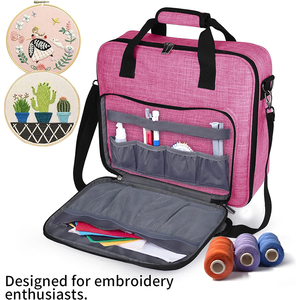 Étui de transport pour machine à coudre, sac de transport pour machine à coudre et accessoires, utilisation pour le tricot, housse pour machine à coudre, échantillon gratuit - Product Image 3