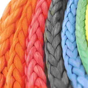 Corde à tresse unique Dyneema UHMWPE certifiée CE Corde <span class=keywords><strong>de</strong></span> bateau à voile super légère à faible élasticité pour le remorquage <span class=keywords><strong>de</strong></span> levage <span class=keywords><strong>de</strong></span> gréement - Product Image 1