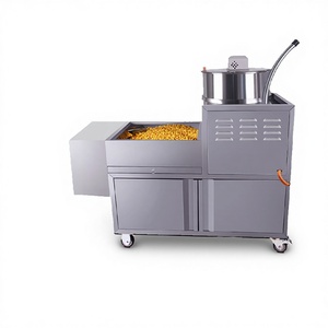 Máquina de <span class=keywords><strong>Palomitas</strong></span> de Maíz Automática a Gas, de Acero Inoxidable, Comercial, con Forma de Bola - Product Image 6
