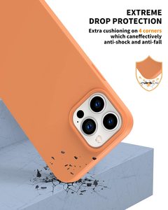 Sensation de peau Silicone Liquide Téléphone étui pour <span class=keywords><strong>iphone</strong></span> 11 12 13 14 Pro Max XR X XS MAX Plus SE Couverture de Téléphone Portable - Product Image 5