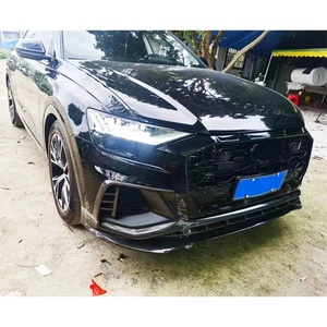 Kit carrosserie de modification et de mise à niveau pour Audi SQ8 2019-2020 : Pare-chocs avant, lèvre avant en fibre de carbone, pare-chocs arrière, lèvre arrière - Product Image 3