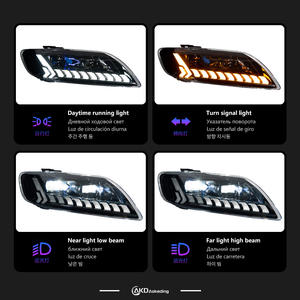 Fari per Audi Q7, Fari a LED 2007-2016, Lente Proiettore, Lampada Frontale con Segnale Dinamico e Animazione, Accessori Auto - Product Image 3