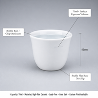Ensemble de tasses en céramique Moonlight, style turc moyen-oriental, tasses à thé et à café noires de 70 ml avec bord doré