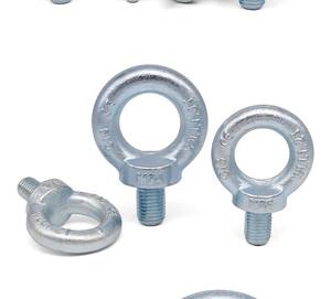 Tornillos de Anillo de Elevación de Acero al Carbono Galvanizado - Pernos de Tipo Anillo Giratorio Estándar Alemán con Anillos de Elevación Extendidos - Product Image 6