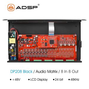 Chất Lượng Cao Chuyên Nghiệp 16x16 Kênh Kỹ Thuật Số Âm Thanh Ma Trận Bộ Vi Xử Lý DSP Khuếch Đại Với Adi Sharc21489 48KHz Cho Hệ Thống Âm Thanh - Product Image 4