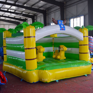 Mini château gonflable et combo structure de jeux à <span class=keywords><strong>louer</strong></span>, PVC écologique, capacité 480 kg, 5m x 5m x 3,5m, pour fêtes d'<span class=keywords><strong>anniversaire</strong></span> d'enfants de 3 à 12 ans - Product Image 6