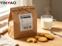 Étiquette autocollante personnalisée imperméable pour les informations nutritionnelles et les ingrédients alimentaires, adhésive pour l'emballage des compléments alimentaires en bouteille ou en pot