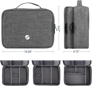 Organizador de Viaje de Muestra Gratuita, Bolsa de Transporte Universal para Accesorios Electrónicos, para Discos Duros, Cables, Teléfono, USB, Cable SD - Product Image 2