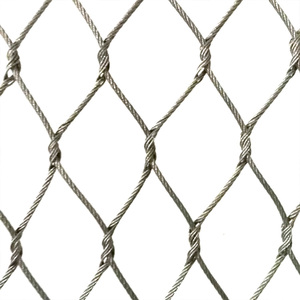 Cercado de zoológico estético de malla de aviario de acero inoxidable para jardín zoológico - Product Image 1