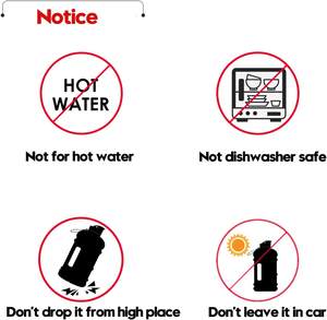 2,2 L Halve Gallon Waterkruik Gym Sportfles Grote Plastic Herbruikbare Fles Met Handvat Riem Lekvrije Fitness Outdoor Fles - Product Image 6