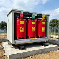 Transformateur à résine coulée de type sec pour sous-station de centre commercial monophasé/triphasé 10 kV, faible bruit, sécurité incendie, alimentation électrique