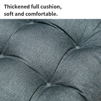 Chaise pliante de salon personnalisée en usine, chaises pliantes en tissu durable pour la maison et les tâches informatiques