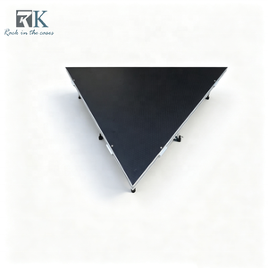 Plateforme de scène événementielle avec podium, scène portable en aluminium, système de scène modulaire pour concert - Product Image 1