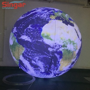 Publicité <span class=keywords><strong>gonflable</strong></span> de <span class=keywords><strong>globe</strong></span> de terre avec lumière led pour le jour de la terre - Product Image 1