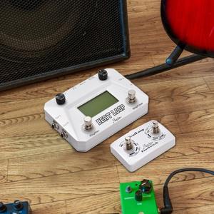 Pédale de machine à rythmes Rowin, pédale de boucle de <span class=keywords><strong>guitare</strong></span> à enregistrement circulaire, 40 rythmes de batterie, écran LCD rétroéclairé pour <span class=keywords><strong>guitare</strong></span> électrique 3,5 mm - Product Image 5