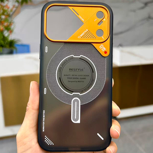 Funda Magnética Premium para Teléfono, de TPU Mate Translúcido, para iPhone 16 17 Pro Max, Resistente a Impactos, con Protección de Aluminio para la Cámara, OEM Personalizada - Product Image 2