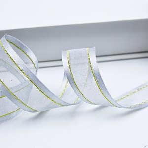 Soft Matte Christmas Satin <b>Ribbon</b> Custom Message For New Year Gift Packing - Product Image 4