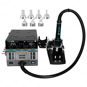 Estación <span class=keywords><strong>de</strong></span> retrabajo <span class=keywords><strong>de</strong></span> aire caliente <span class=keywords><strong>SUGON</strong></span> 8650 <span class=keywords><strong>de</strong></span> 1300W con 3 modos, pantalla digital inteligente, estación <span class=keywords><strong>de</strong></span> retrabajo BGA para reparación <span class=keywords><strong>de</strong></span> chips BGA y PCB. - Product Image 2