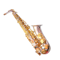 HUAYUN Solid Brass Eb Alto Mellow Full Long Life Direct Factory Saxophone for Jazz Band Show