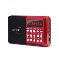 Pemutar Musik Audio Portabel Mini Saku Dengan Radio FM Speaker Bluetooth Radio Portabel Radio AM FM Rumah