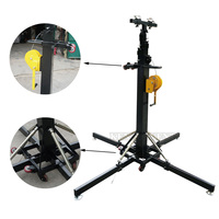 Soporte Profesional para Line Array con Mecanismo de Manivela Manual para Montaje en Truss en Conciertos y Festivales