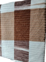 Tissu textile de maison pour garçons en velours tricoté imprimé 21-Pit, 100D, 220g, respirant, poids moyen, 100% polyester