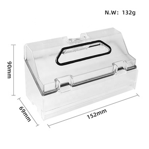 Caja de papelera de repuesto para <span class=keywords><strong>Xiaomi</strong></span> <span class=keywords><strong>Dreame</strong></span> <span class=keywords><strong>W10</strong></span>/<span class=keywords><strong>W10</strong></span> Pro, piezas de repuesto para Robot aspirador - Product Image 2
