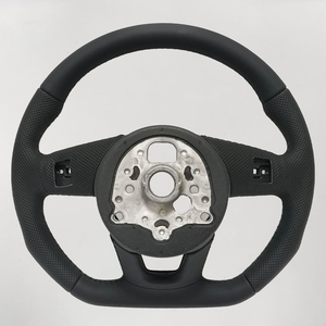 Haochen ไม่มีถุงลมนิรภัยและปุ่มพวงมาลัยหนังเปล่าสำหรับ Audi A1 A3 <span class=keywords><strong>A4</strong></span> A5 Q5 A6 C6 <span class=keywords><strong>B9</strong></span> Q7 C7 - Product Image 2