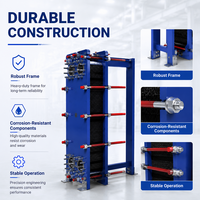 Joints de plaque arrière Funke FP80 EPDM/NBR/HNBR/FKM/FKMG pour échangeur de chaleur à plaques, industrie chimique, stérilisation haute température