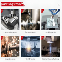 Services de fabrication CNC 5 axes, fraisage, tournage, usinage d'alliages d'aluminium, usinage de précision anodisé, service de pièces usinées