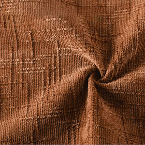 Tissu en velours uni ignifuge imperméable en feutre <span class=keywords><strong>blanc</strong></span> composé de chenille 100% polyester pour canapé et rideau - Product Image 1