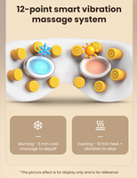 Masseur oculaire intelligent OEM ODM avec pression de pétrissage, chaleur et refroidissement, ajustement confortable, Bluetooth pour soulager la fatigue oculaire et les migraines