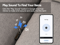 ATUVOS Vente en Gros Traceur de Téléphone Portable GPS Double Système Meilleur Achat pour Enfants iOS Findmy et Google Findhub Appareil Intelligent en Plastique