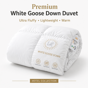 <span class=keywords><strong>Couette</strong></span> <span class=keywords><strong>de</strong></span> luxe en duvet <span class=keywords><strong>de</strong></span> <span class=keywords><strong>canard</strong></span> blanc, légère, moelleuse et respirante, pour toutes les saisons, collection hôtelière, insert <span class=keywords><strong>de</strong></span> <span class=keywords><strong>couette</strong></span> pour literie <span class=keywords><strong>de</strong></span> chambre - Product Image 2
